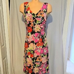 Lilly Pulitzer Silk Floral Tank Dress